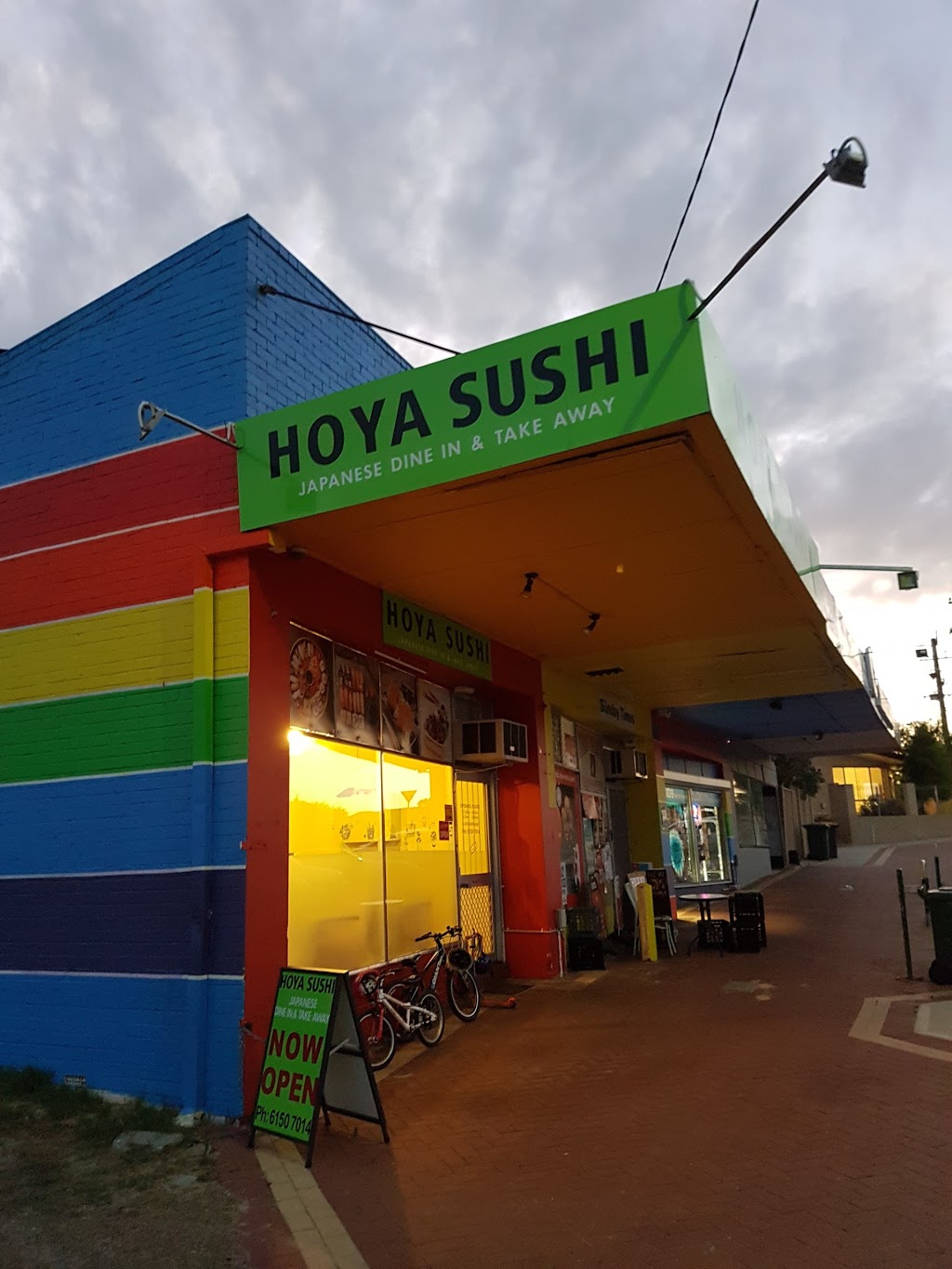 Hoya Sushi | meal takeaway | 65A Etwell St, East Victoria Park WA 6101, Australia | 0861507014 OR +61 8 6150 7014