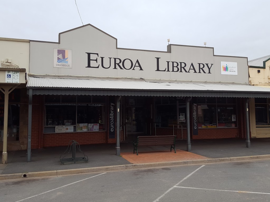 Euroa Library | library | 62 Binney St, Euroa VIC 3666, Australia | 1300374765 OR +61 1300 374 765