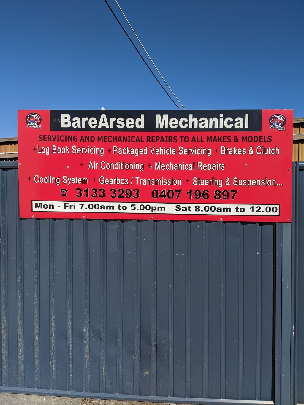 BareArsed Mechanical | car repair | 3/3377 Pacific Hwy, Slacks Creek QLD 4127, Australia | 0407196897 OR +61 407 196 897