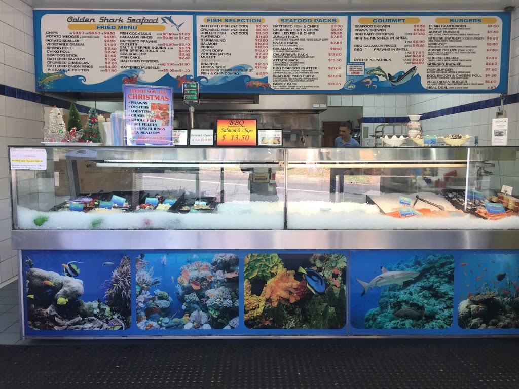 Golden Shark Seafood | meal takeaway | 28 Pittwater Rd, Gladesville NSW 2111, Australia | 0298794922 OR +61 2 9879 4922
