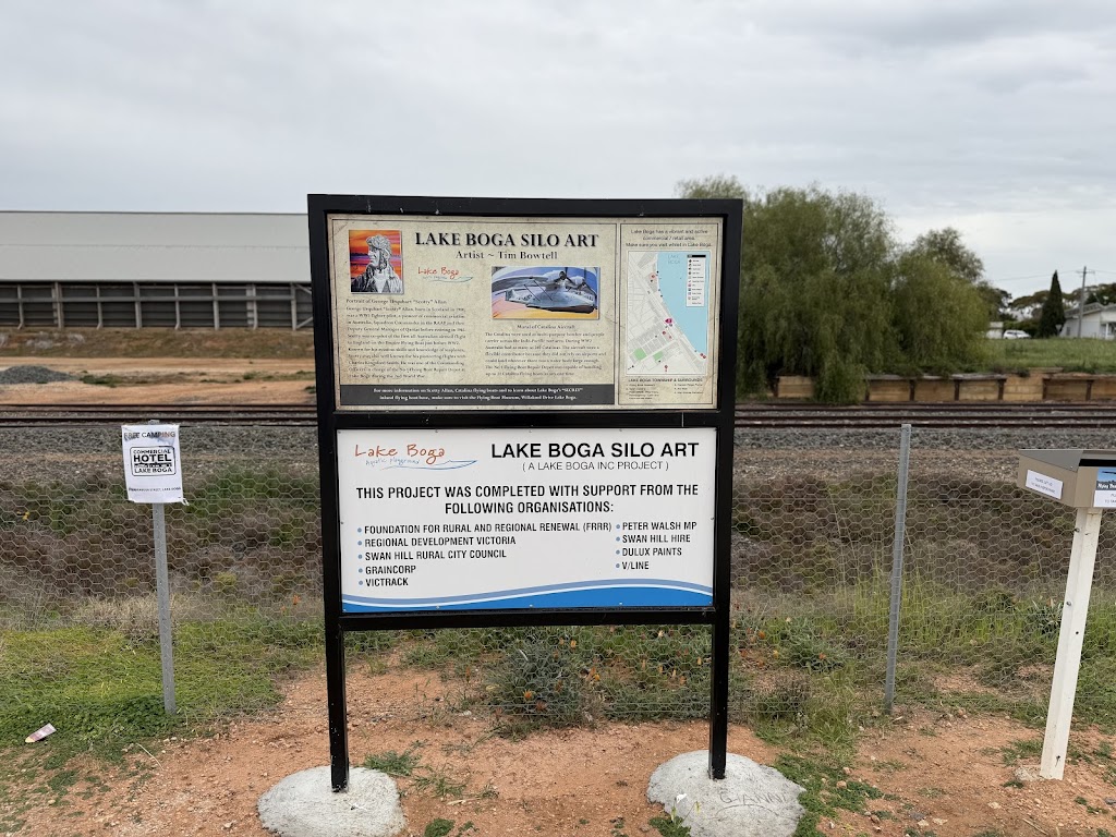 Lake Boga Silo Art | 43 Station St, Lake Boga VIC 3584, Australia | Phone: 1300 551 268