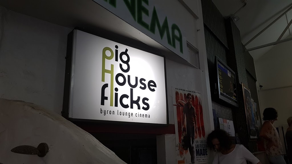 Pighouse Flicks | movie theater | 1 Skinners Shoot Rd, Byron Bay NSW 2481, Australia | 0266855828 OR +61 2 6685 5828