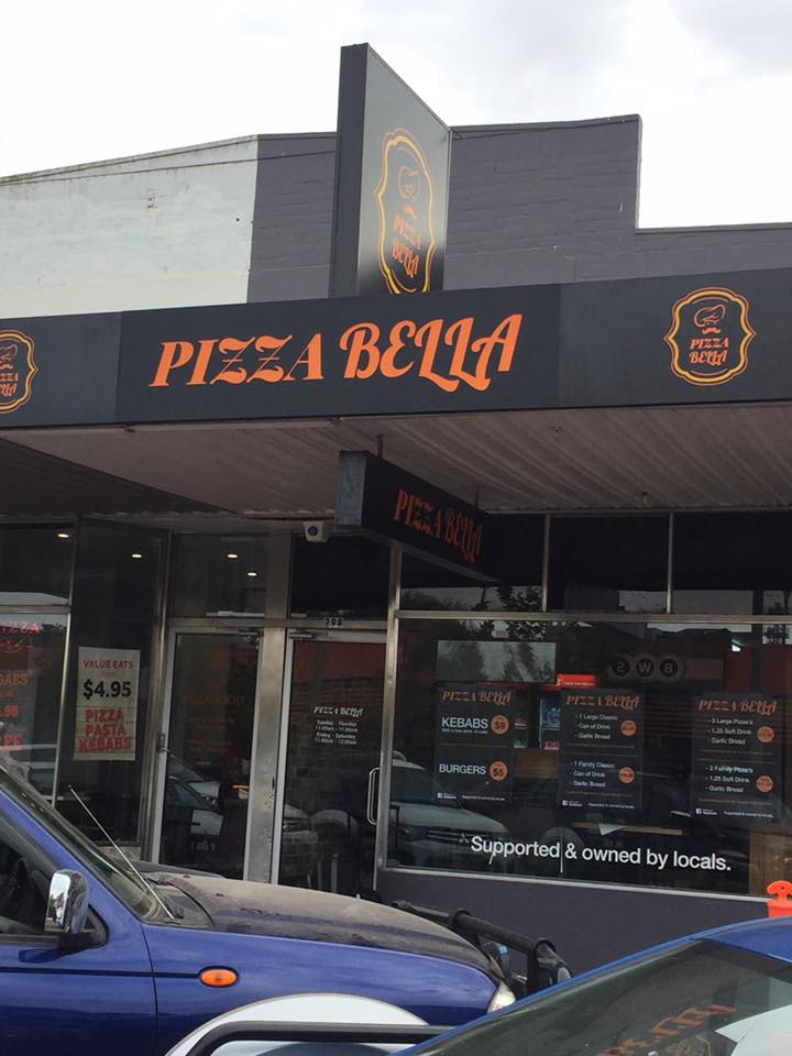 Pizza Bella Swan Hill | restaurant | 298 Campbell St, Swan Hill VIC 3585, Australia | 0350324196 OR +61 3 5032 4196