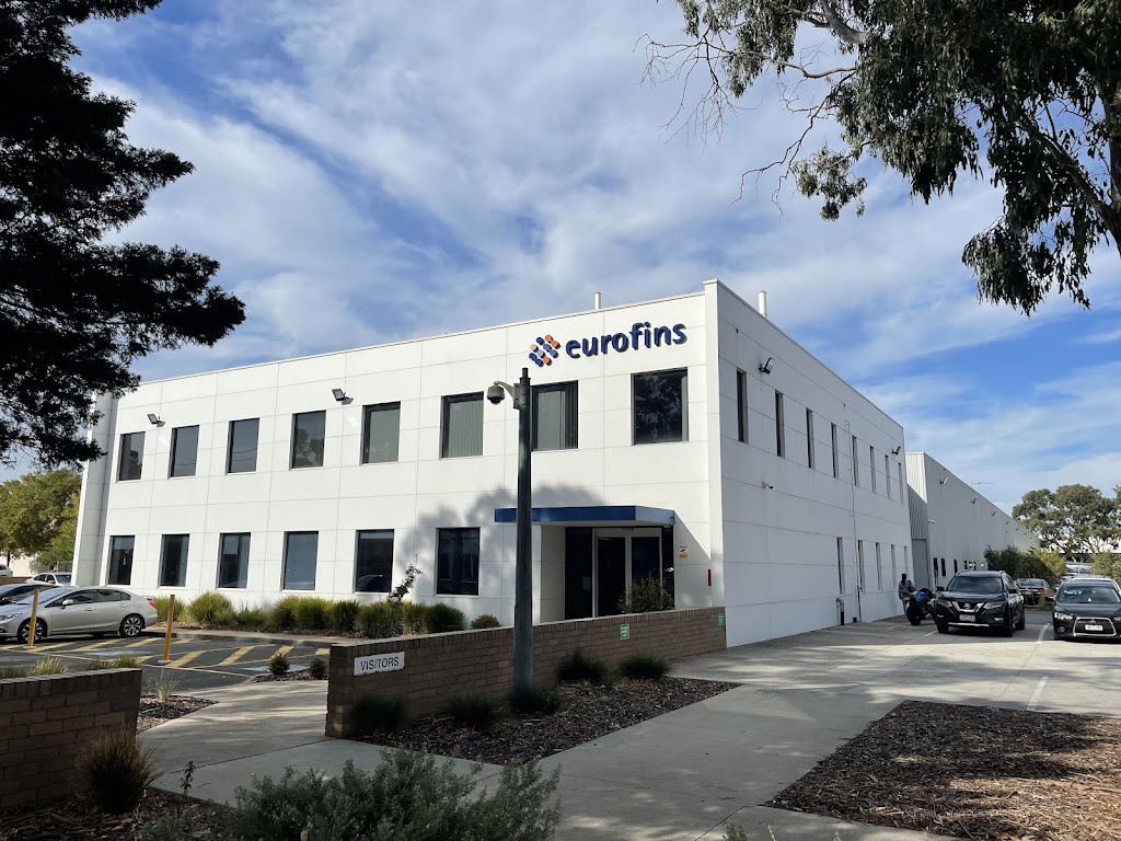 Eurofins Scientific | 6 Monterey Rd, Dandenong South VIC 3175, Australia | Phone: (03) 8564 5000