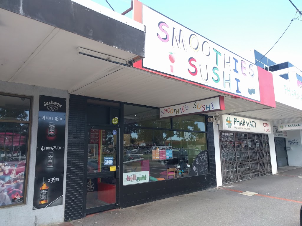 Smoothies and Sushi | store | 13 Centreway, Keilor East VIC 3033, Australia | 0393360205 OR +61 3 9336 0205