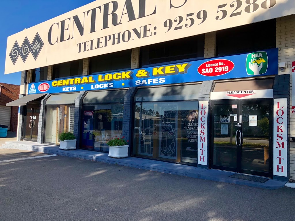 Central Lock & Key | 4 Augusta St, Willetton WA 6155, Australia | Phone: (08) 9354 9509