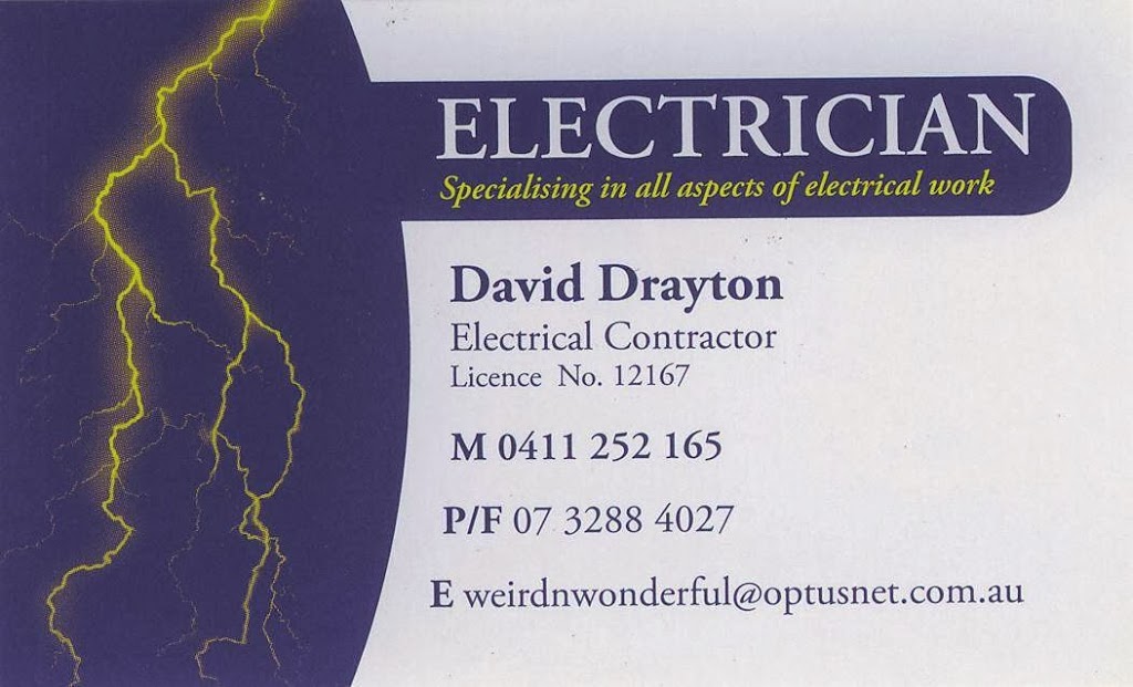 David Drayton Electrical | 55 Bertha St, Goodna QLD 4300, Australia | Phone: 0411 252 165