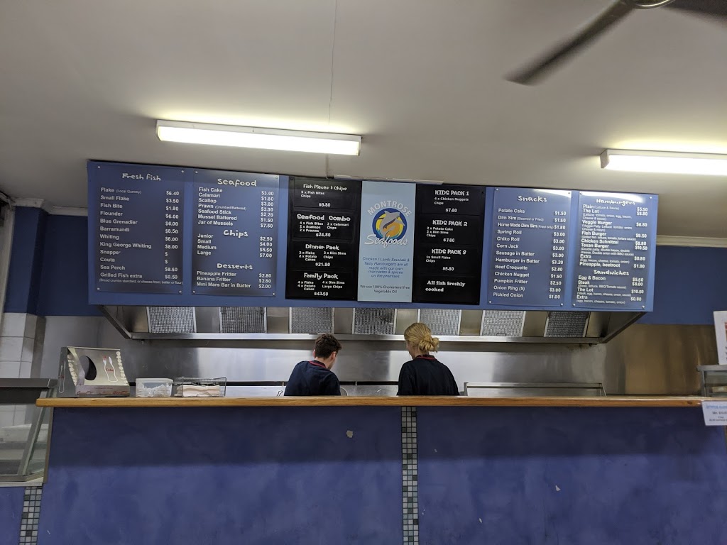 Montrose seafood | meal takeaway | 1/11 Leith Rd, Montrose VIC 3765, Australia | 0397285775 OR +61 3 9728 5775