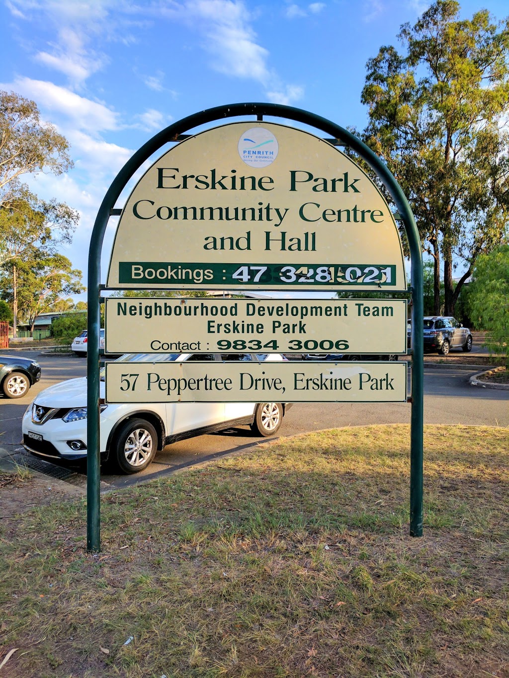 Erskine Park Community Centre and Hall |  | 57 Peppertree Dr, Erskine Park NSW 2759, Australia | 0298341570 OR +61 2 9834 1570