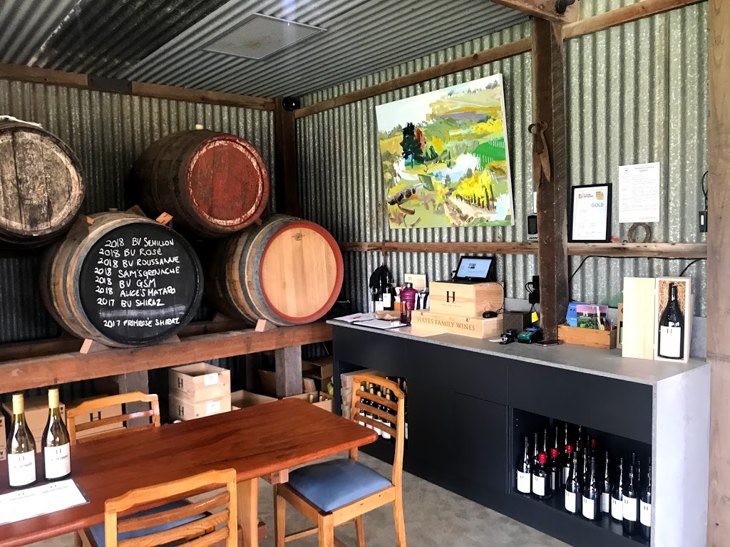 Hayes Family Wines | 102 Mattiske Rd, Stone Well SA 5352, Australia | Phone: 0499 096 812