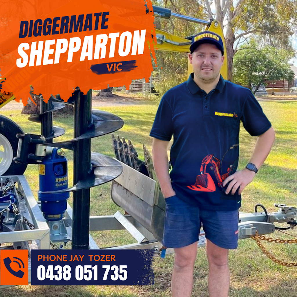 Diggermate Mini Excavator Hire Shepparton | 76 Old Dookie Rd, Shepparton VIC 3630, Australia | Phone: 0438 051 735