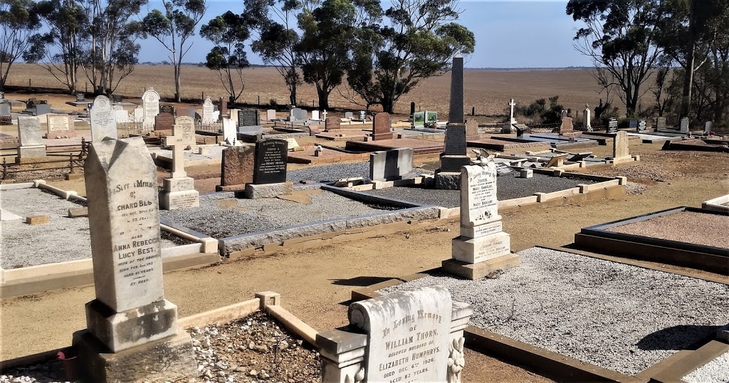 Hamley Bridge Cemetery | cemetery | 129 Twin Rivers Rd, Hamley Bridge SA 5401, Australia