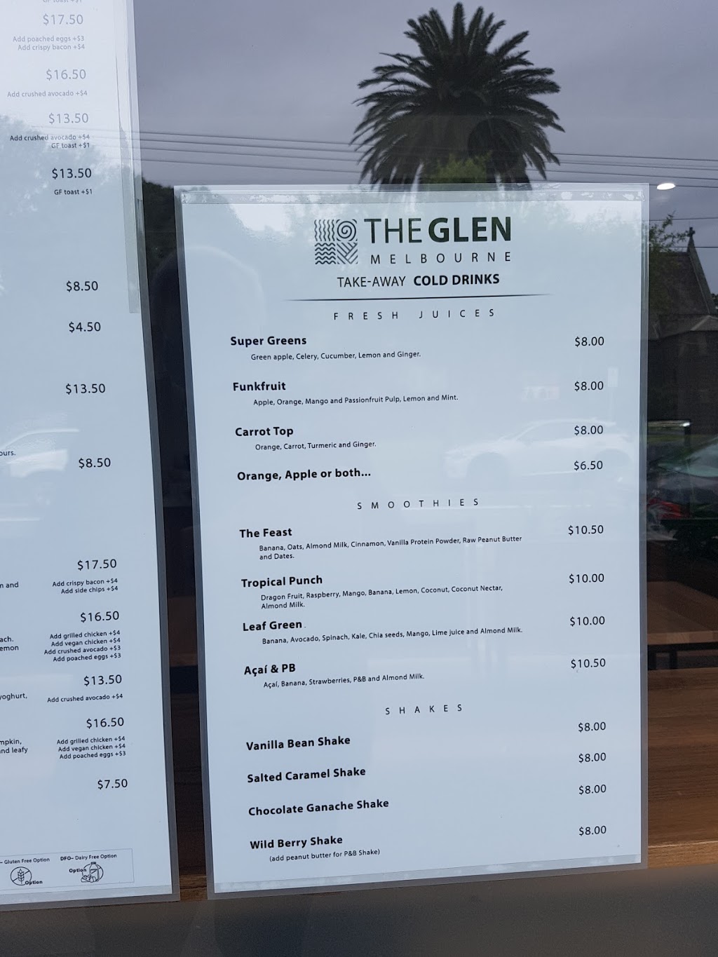 The Glen Melbourne | cafe | 322 Glen Eira Rd, Elsternwick VIC 3185, Australia