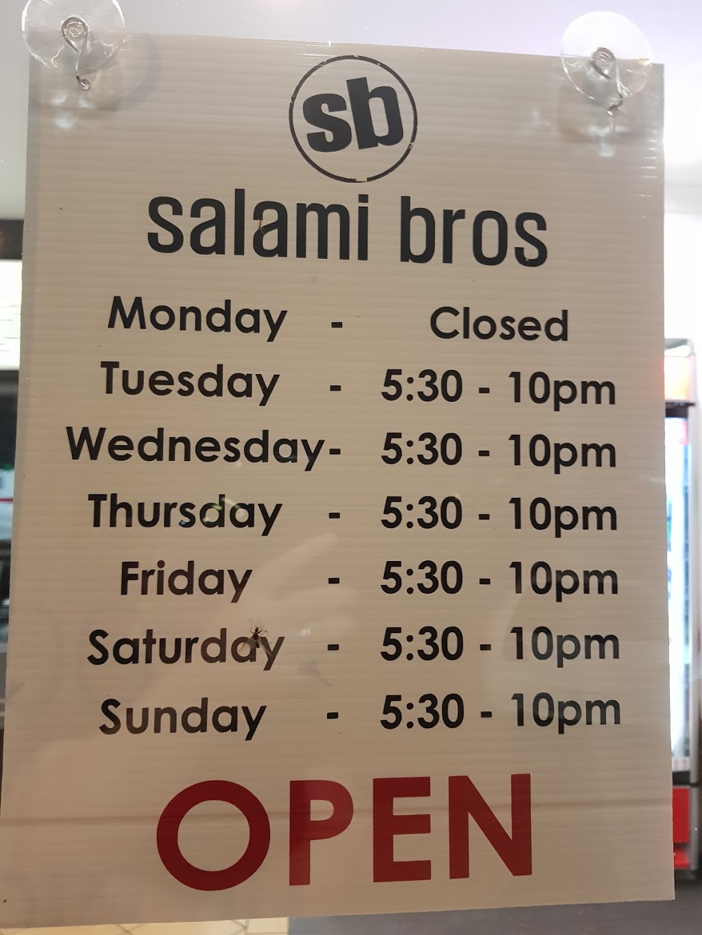 Salami Bros | restaurant | 5/21 Zouch St, Young NSW 2594, Australia | 0263826931 OR +61 2 6382 6931