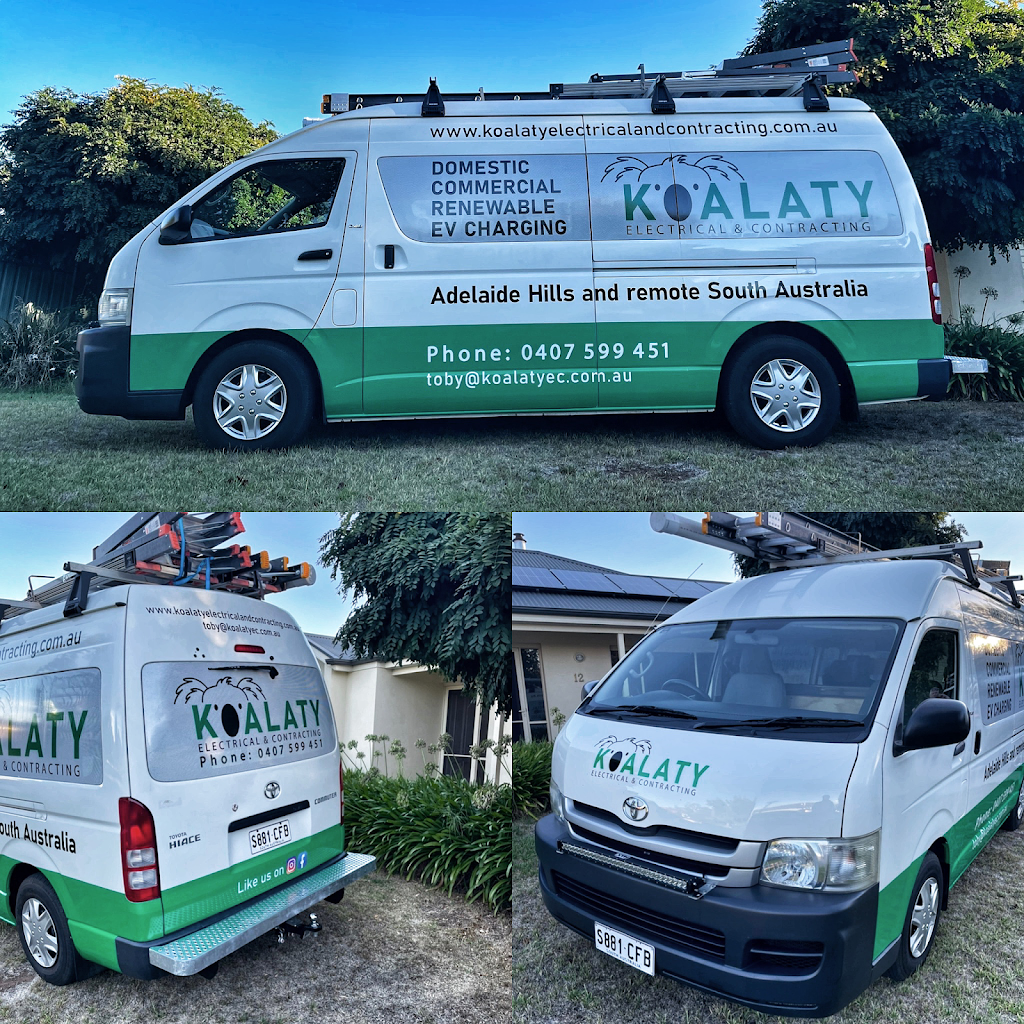 Koalaty Electrical and Contracting | electrician | 12 Rachel Cct, Nairne SA 5252, Australia | 0407599451 OR +61 407 599 451