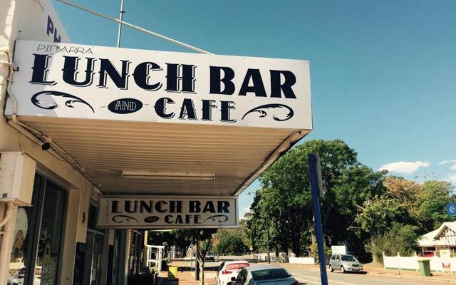 Pinjarra Lunch Bar & Cafe | 9 George St, Pinjarra WA 6208, Australia | Phone: (08) 9531 3971