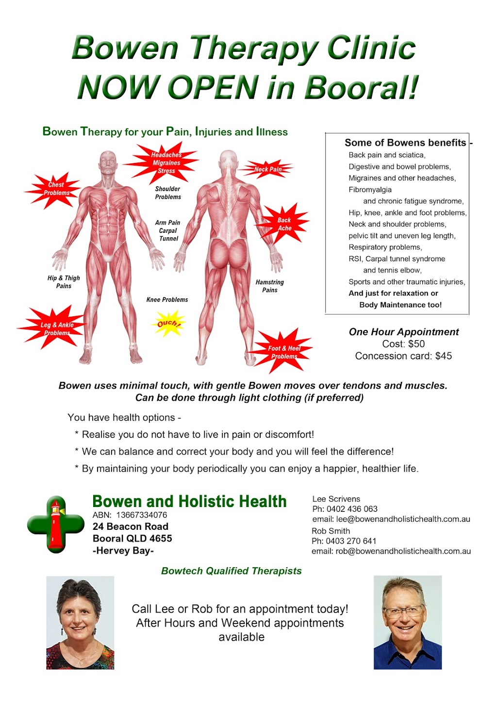 Bowen And Holistic Health | health | 24 Beacon Rd, Booral QLD 4655, Australia | 0403270641 OR +61 403 270 641