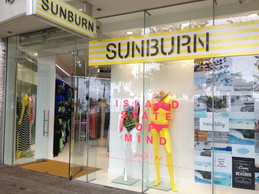 Sunburn - Mooloolaba | clothing store | Shop 105 Mooloolaba Esplanade Sirocco Plaza, Mooloolaba QLD 4557, Australia | 0410044979 OR +61 410 044 979