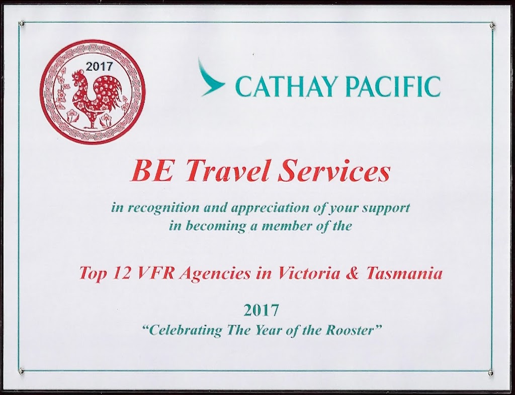 BE Travel Services | 102 Canterbury Rd, Blackburn South VIC 3130, Australia | Phone: (03) 9878 8788