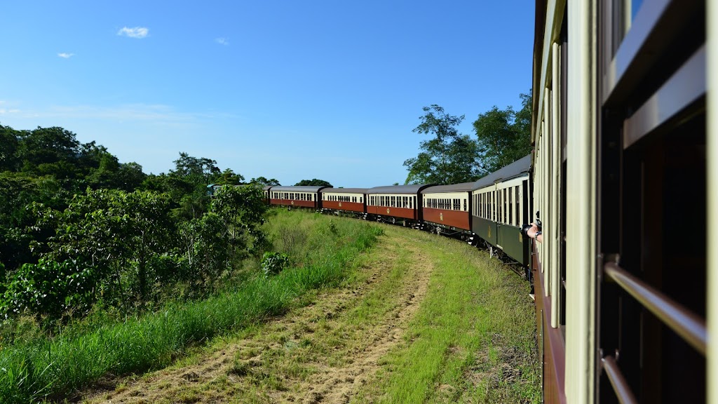 Kuranda rail crosses Douglas Track | Barron Gorge QLD 4870, Australia | Phone: 0414 186 890