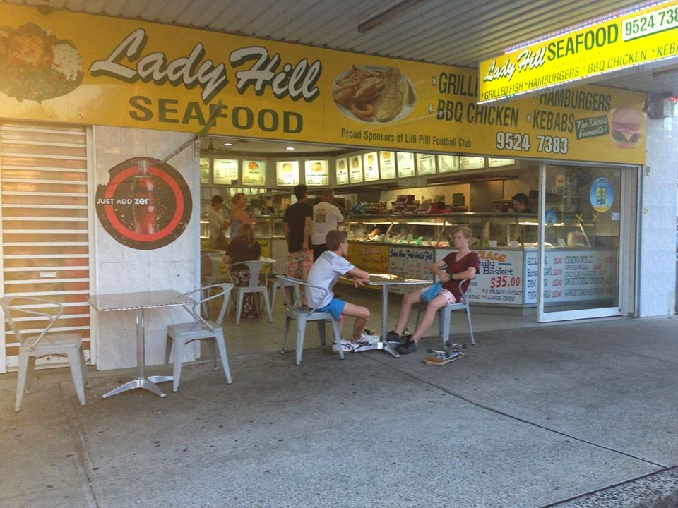 Ladyhill Seafood Take-A-Way | meal takeaway | 463 Port Hacking Rd, Caringbah NSW 2229, Australia | 0295247383 OR +61 2 9524 7383