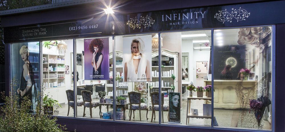 Infinity Hair Design | 7/19 Turner Rd, Berowra Heights NSW 2082, Australia | Phone: (02) 9456 4487