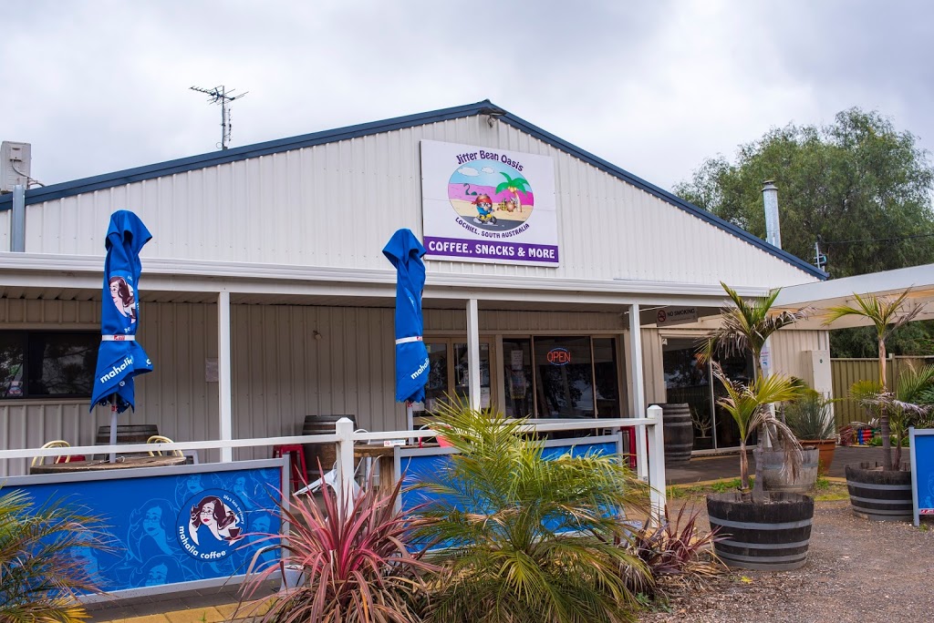 Jitter Bean Oasis | cafe | LOT 15 Frances St, Lochiel SA 5510, Australia | 0419822837 OR +61 419 822 837