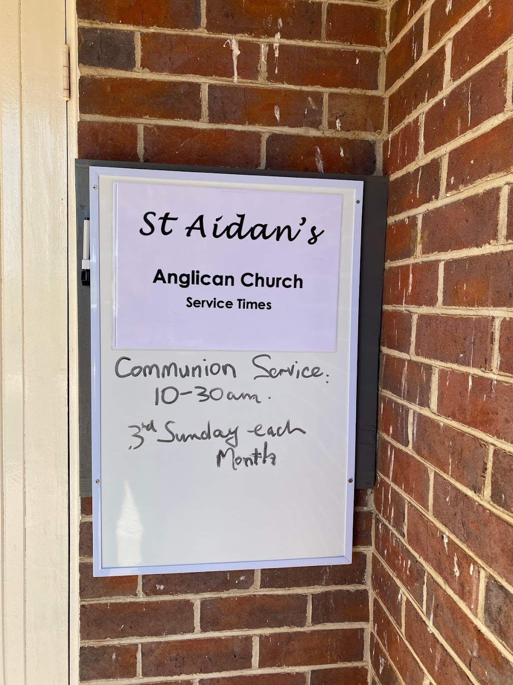 St Aidan Church | 754 Ferguson Rd, Ferguson WA 6236, Australia | Phone: 0418 931 419