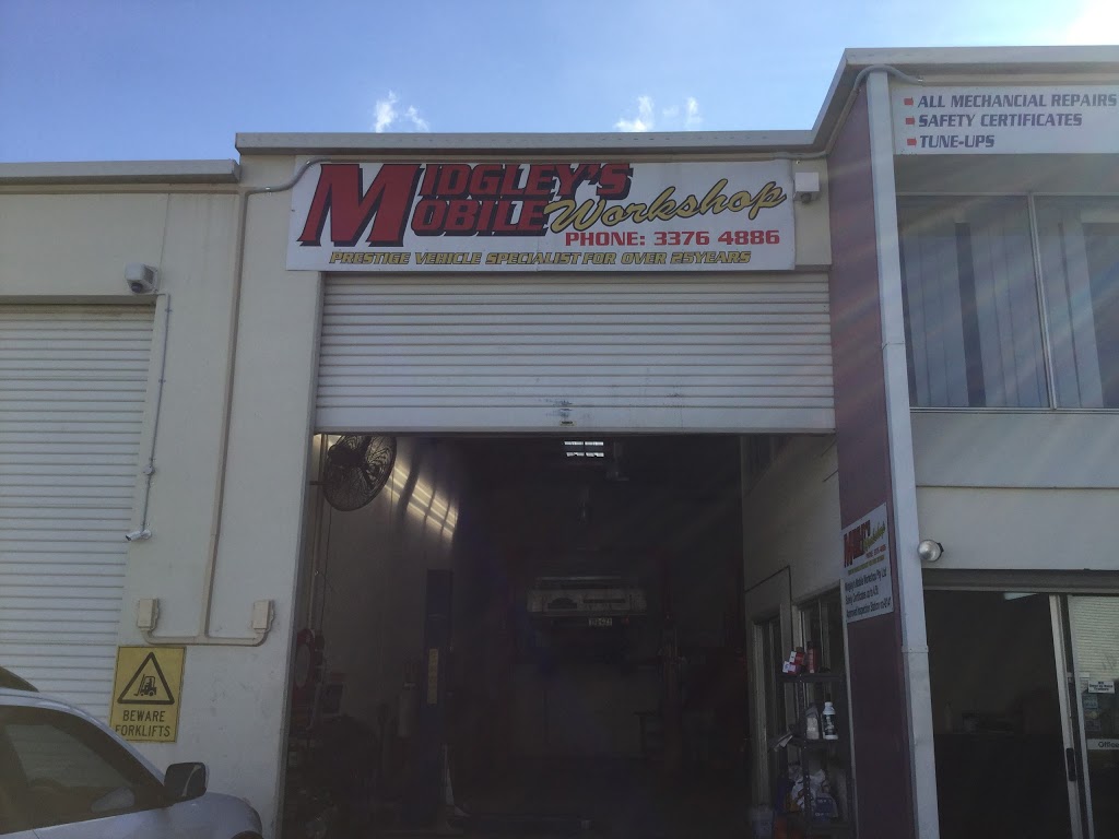 Midgleys Mobile Workshop | 4/101 Jijaws St, Sumner QLD 4074, Australia | Phone: (07) 3376 4886