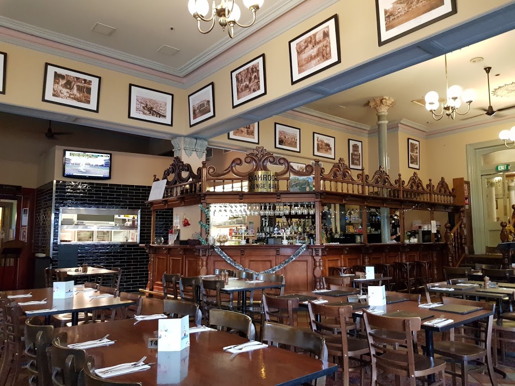 Shamrock Hotel Cafe | cafe | The Hotel Shamrock, Bendigo, Victoria, Bendigo VIC 3550, Australia | 0354430333 OR +61 3 5443 0333