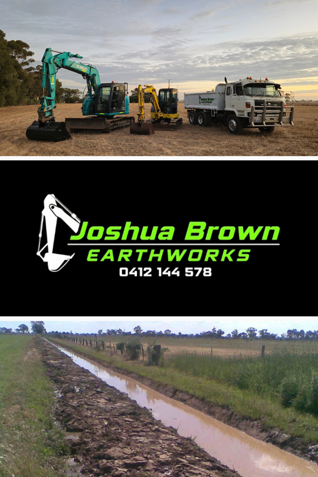 Joshua Brown Earthworks | 2 Wren St, Toolamba VIC 3614, Australia | Phone: 0412 144 578 Joshua Brown Earthworks | 2 Wren St, Toolamba VIC 3614, Australia | Phone: 0412 144 578