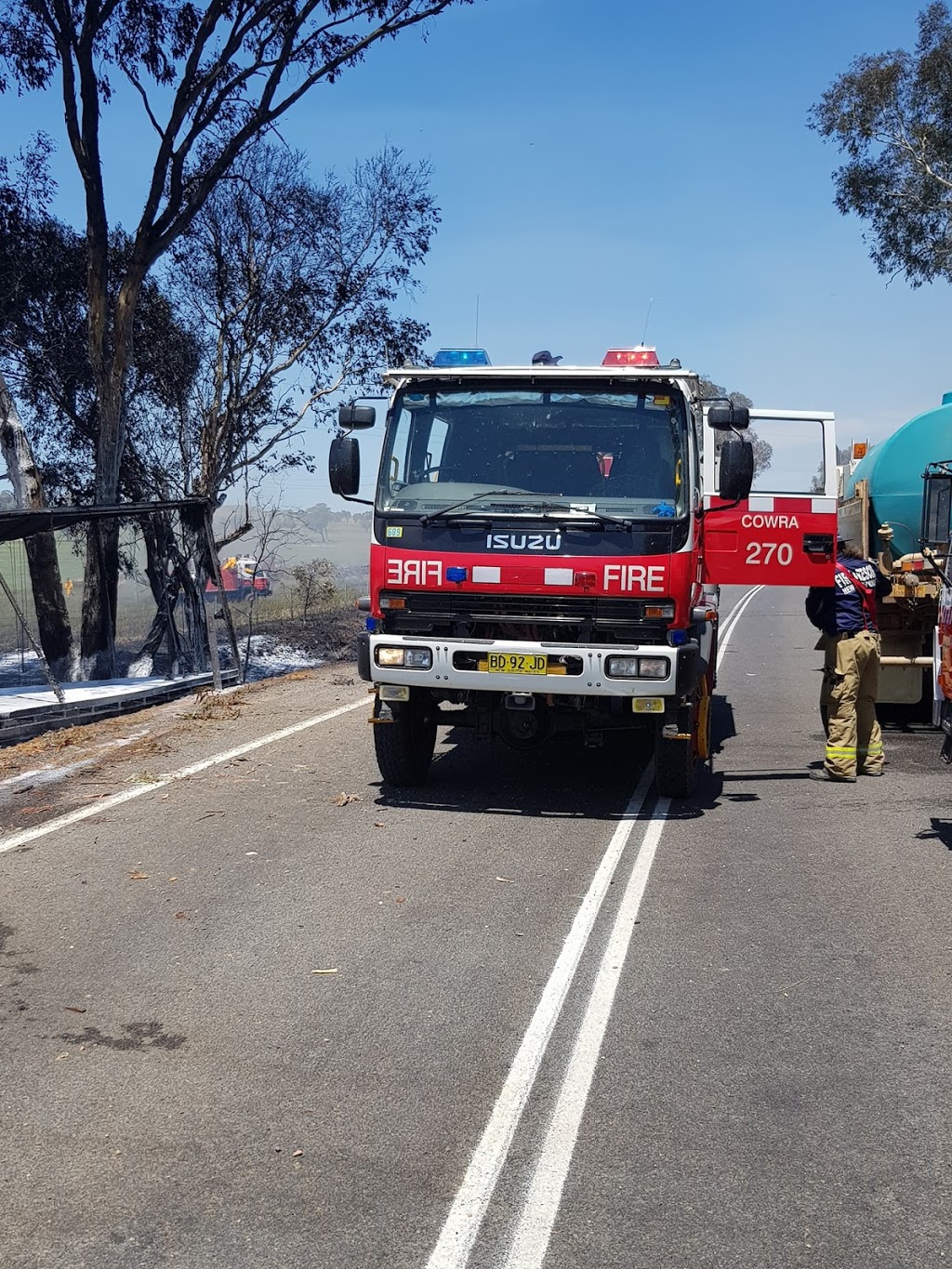 Fire and Rescue NSW Cowra Fire Station | fire station | 124 Kendal St, Cowra NSW 2794, Australia | 0263411624 OR +61 2 6341 1624