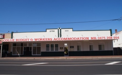 Collie Budget & Worker Accommodation | 41 Throssell St, Collie WA 6225, Australia | Phone: 0475 268 994