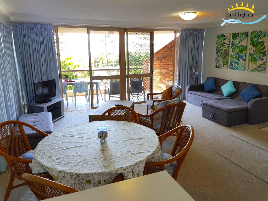 San Chelsea Beachside Holiday Apartments | lodging | 146 Pacific Parade, Bilinga QLD 4225, Australia | 0755363377 OR +61 7 5536 3377