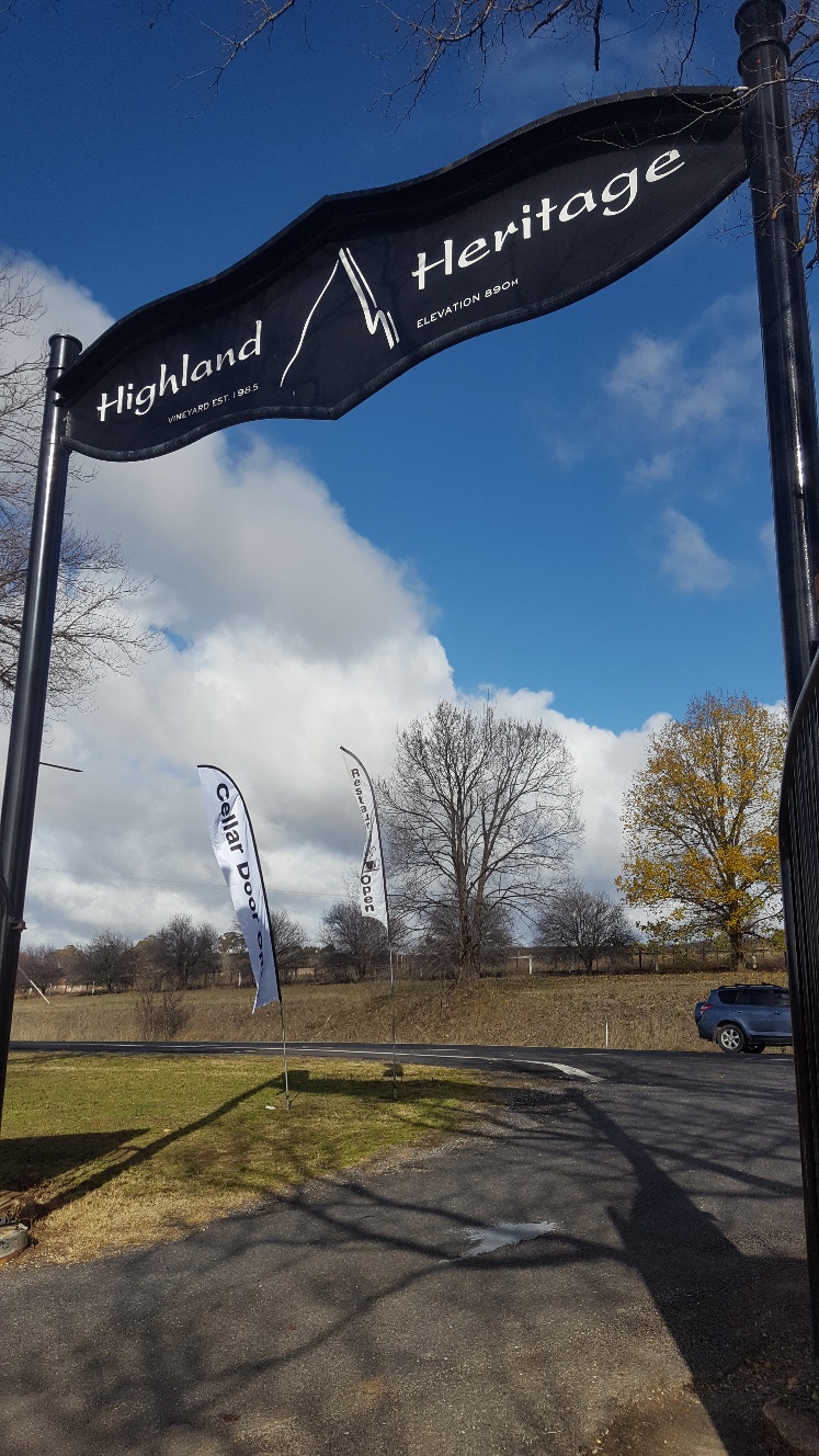 Highland Heritage Cellar Door | 4968 Mitchell Hwy, Orange NSW 2800, Australia | Phone: (02) 6363 5602