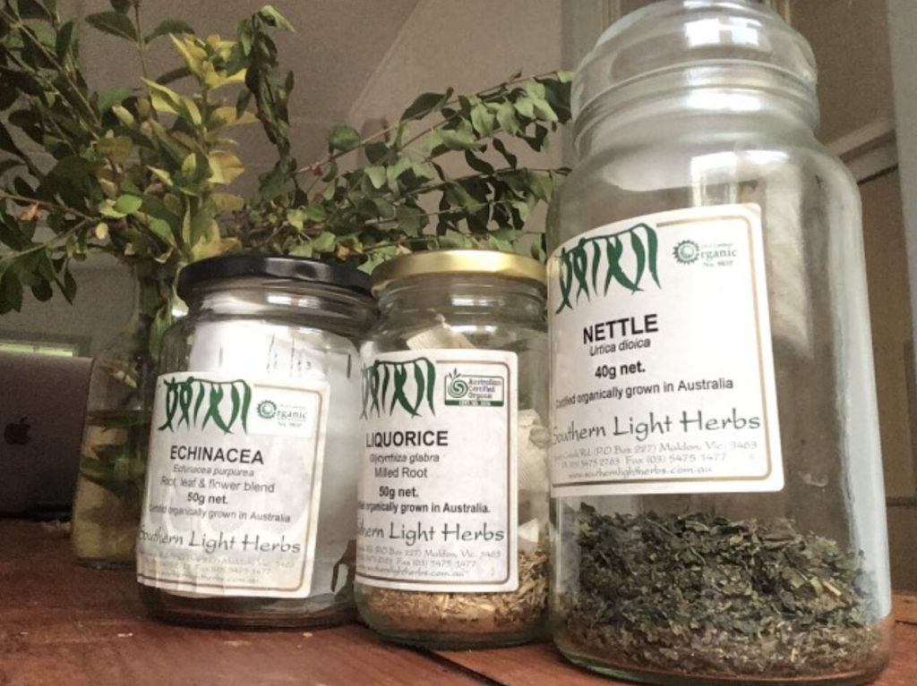 Southern Light Herbs | store | 423 Sandy Creek Rd, Maldon VIC 3463, Australia | 0354752763 OR +61 3 5475 2763