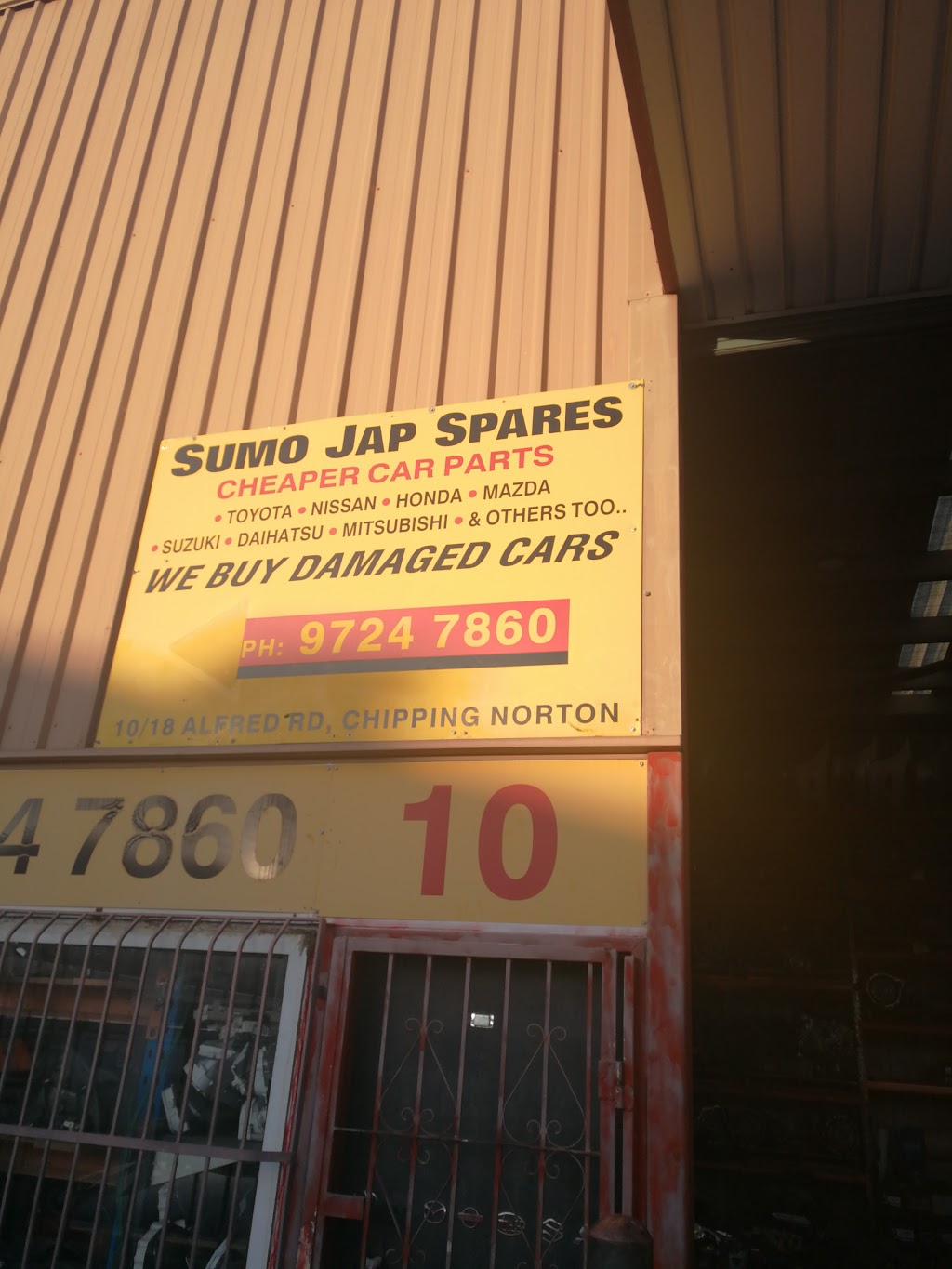 Sumo Japanese Spares | car repair | 10-18 Alfred Rd, Chipping Norton NSW 2170, Australia | 0297247860 OR +61 2 9724 7860