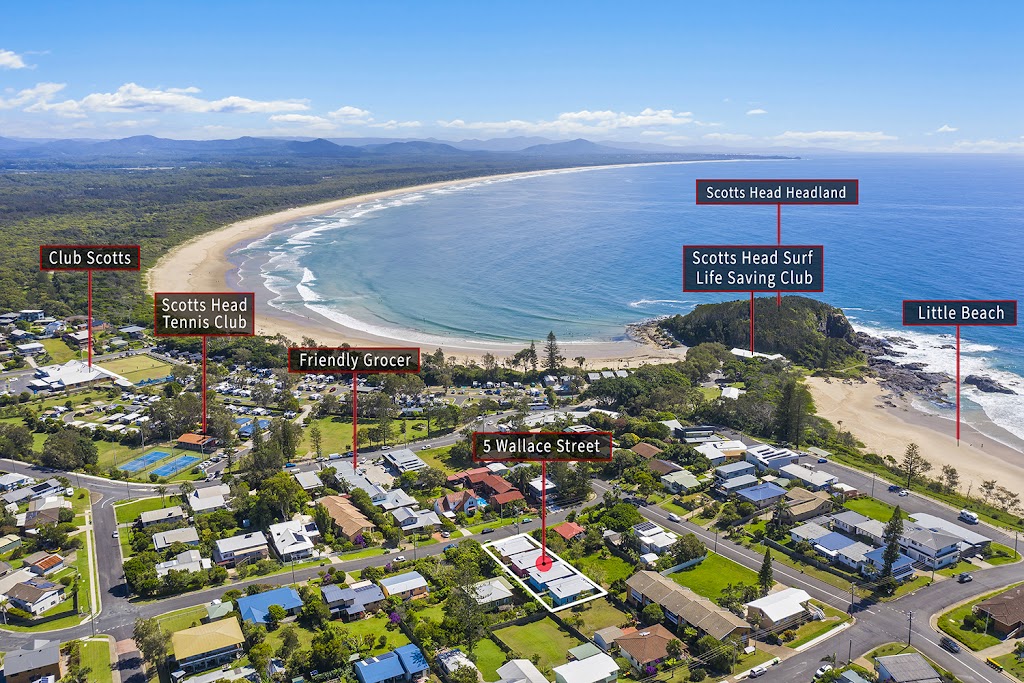 Ohana Surf Bungalows | 5 Wallace St, Scotts Head NSW 2447, Australia | Phone: 0401 710 367
