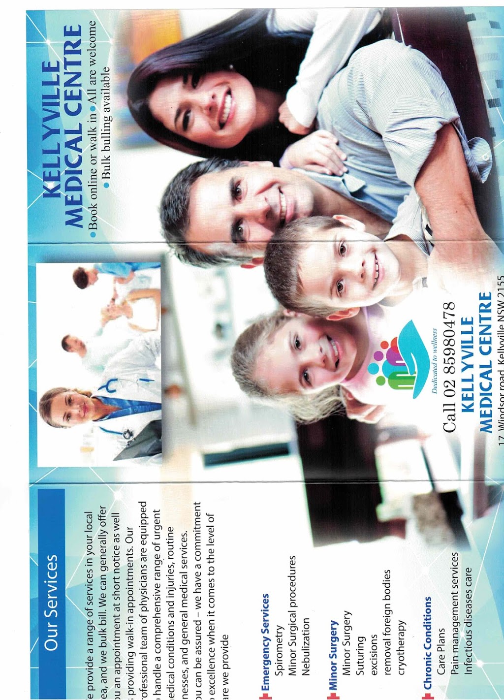 Kellyville Medical Centre | doctor | 17 Windsor Rd, Kellyville NSW 2155, Australia | 0285980478 OR +61 2 8598 0478