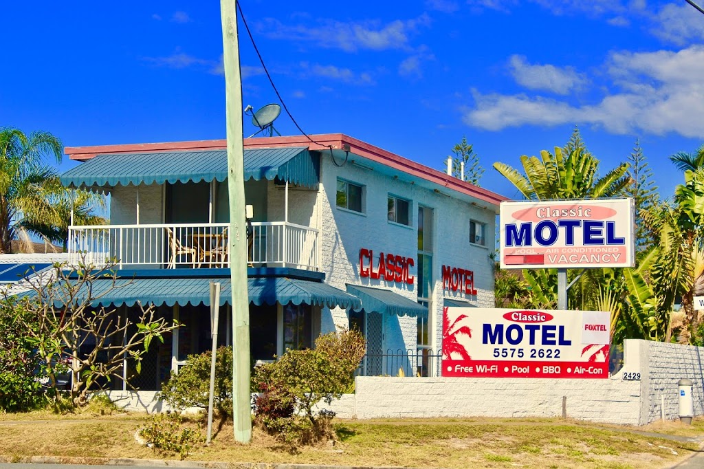 Classic Motel Mermaid Beach | lodging | 2429 Gold Coast Hwy, Mermaid Beach QLD 4218, Australia | 0408728838 OR +61 408 728 838