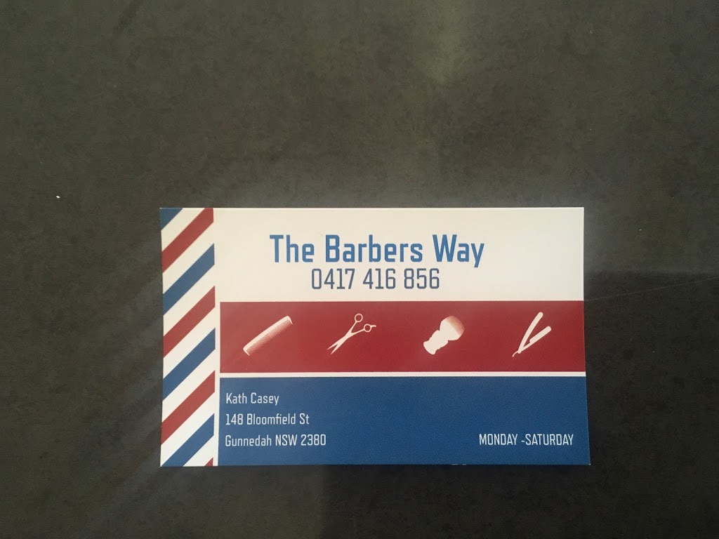 The Barbers Way | 148 Bloomfield St, Gunnedah NSW 2380, Australia | Phone: 0417 416 856