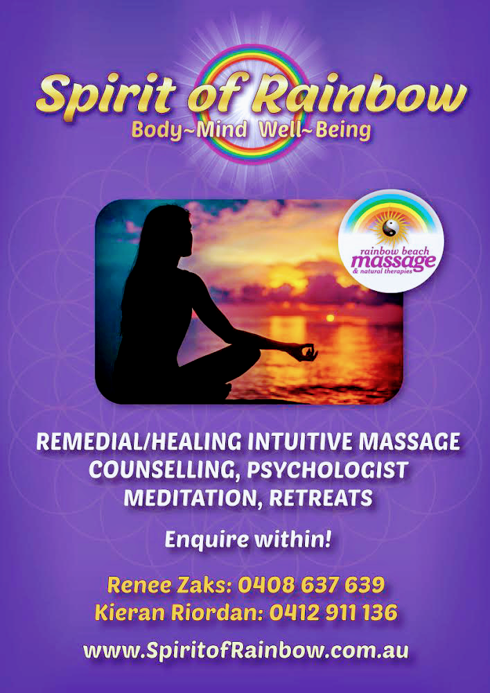 Rainbow Beach Massage & Natural Therapies | 4/4 Prospect Pl, Rainbow Beach QLD 4581, Australia | Phone: 0408 637 639