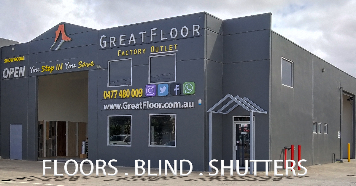 Greatfloor timber flooring & blinds | 1/177 Fairbairn Rd, Sunshine West VIC 3020, Australia | Phone: 0477 480 009