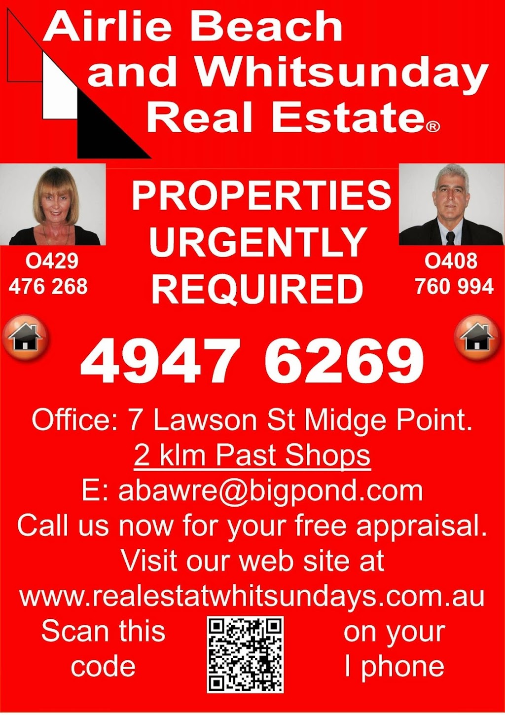 AIRLIE BEACH AND WHITSUNDAY REAL ESTATE | real estate agency | 7 Lawson St, Midge Point QLD 4799, Australia | 0749476269 OR +61 7 4947 6269