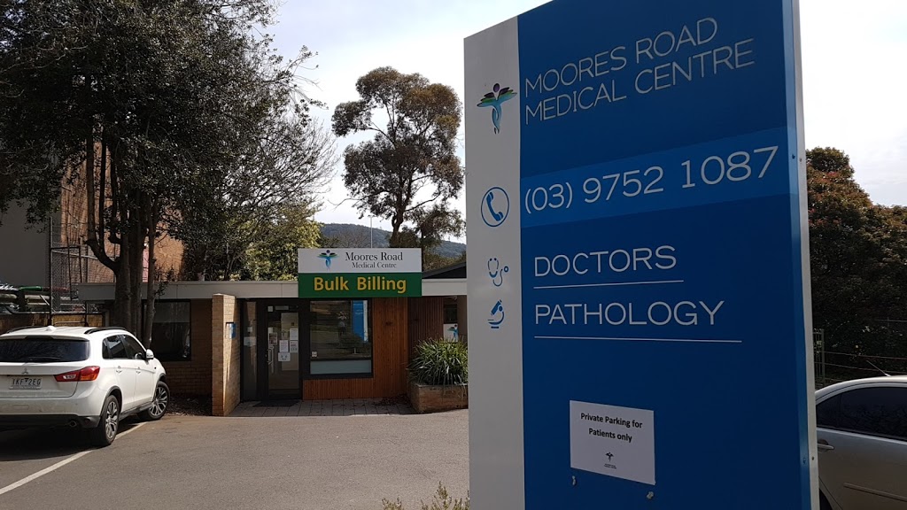 Moores Road Medical Centre | hospital | 5 Moores Rd, Monbulk VIC 3793, Australia | 0397521087 OR +61 3 9752 1087