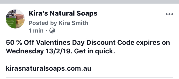 Kiras Natural Soaps | store | 27 Calen Mount Charlton Rd, Calen QLD 4798, Australia | 0466721855 OR +61 466 721 855