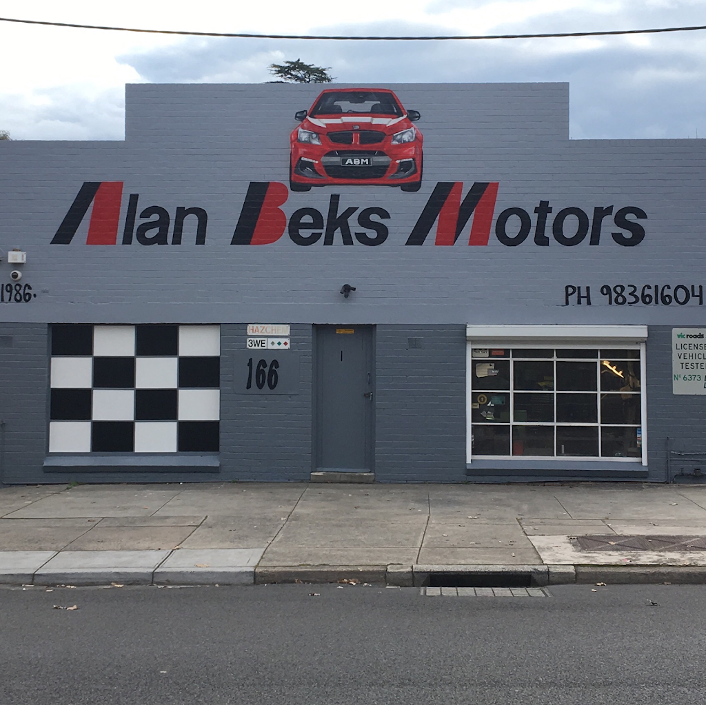 Alan Beks Motors | car repair | 166 Through Rd, Camberwell VIC 3124, Australia | 0398361604 OR +61 3 9836 1604