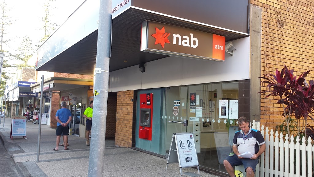 NAB branch | bank | 8 Prince of Wales Ave, South West Rocks NSW 2431, Australia | 132265 OR +61 132265