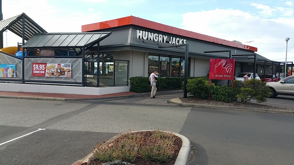 Hungry Jacks | restaurant | 144 Sandridge Rd, Bunbury WA 6230, Australia | 0897216454 OR +61 8 9721 6454