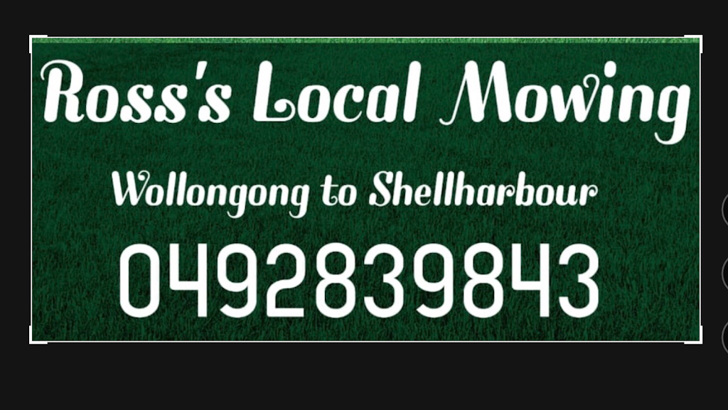 Rosss local mowing |  | 2 Madigan Blvd, Mount Warrigal NSW 2528, Australia | 0492839843 OR +61 492 839 843